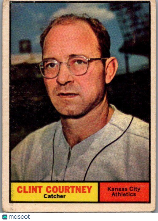 1961 Topps #342 Clint Courtney