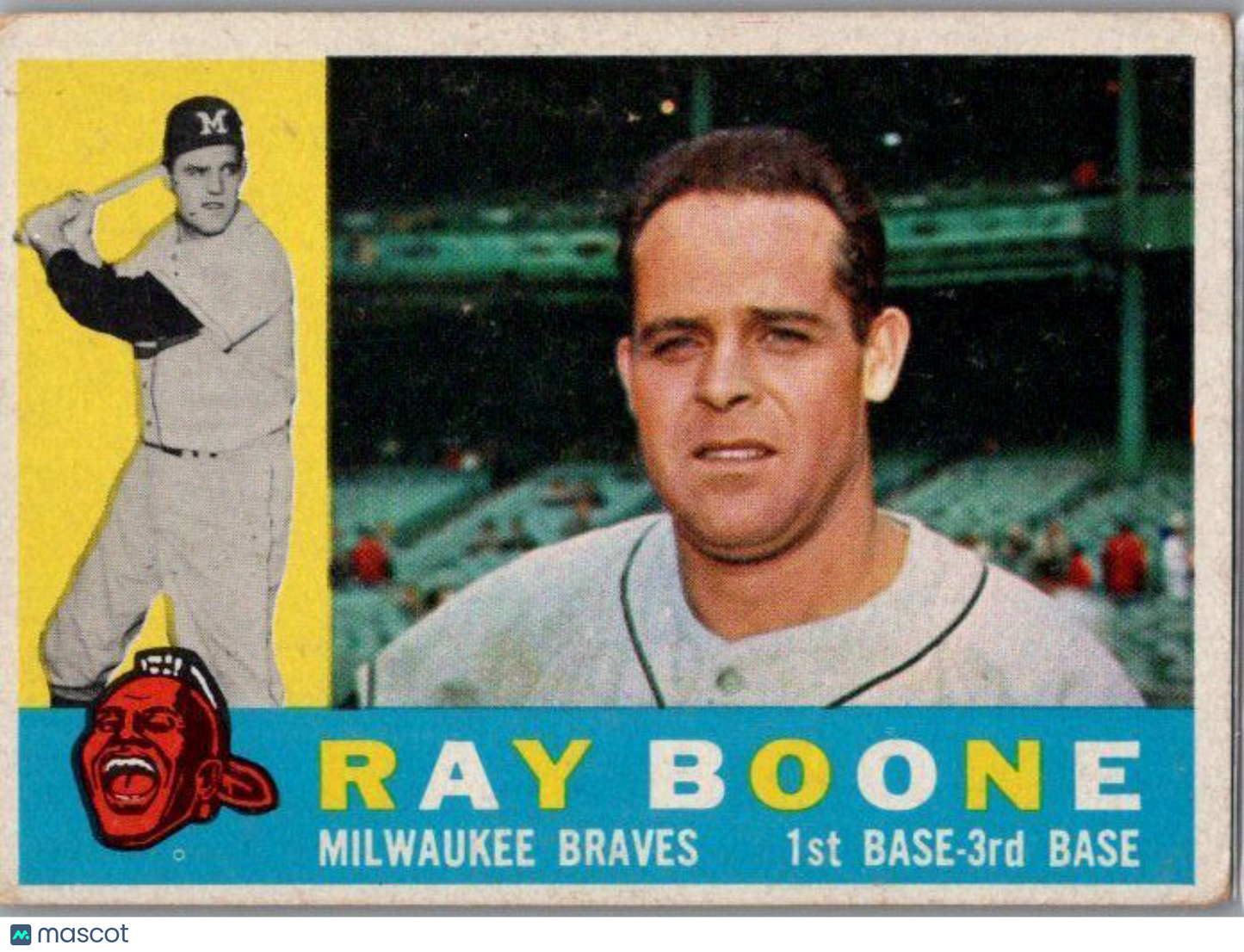 1960 Topps #281 Ray Boone