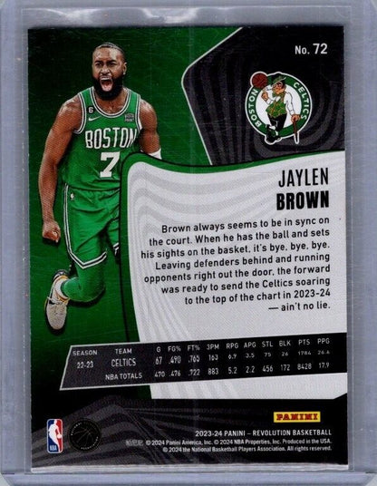 2023-24 Panini Revolution - #72 Jaylen Brown