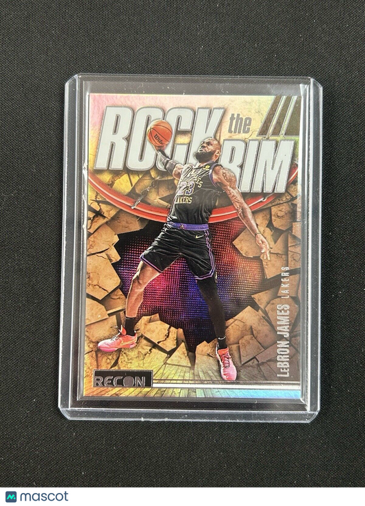 2023 Panini Recon Rock the Rim Lebron James