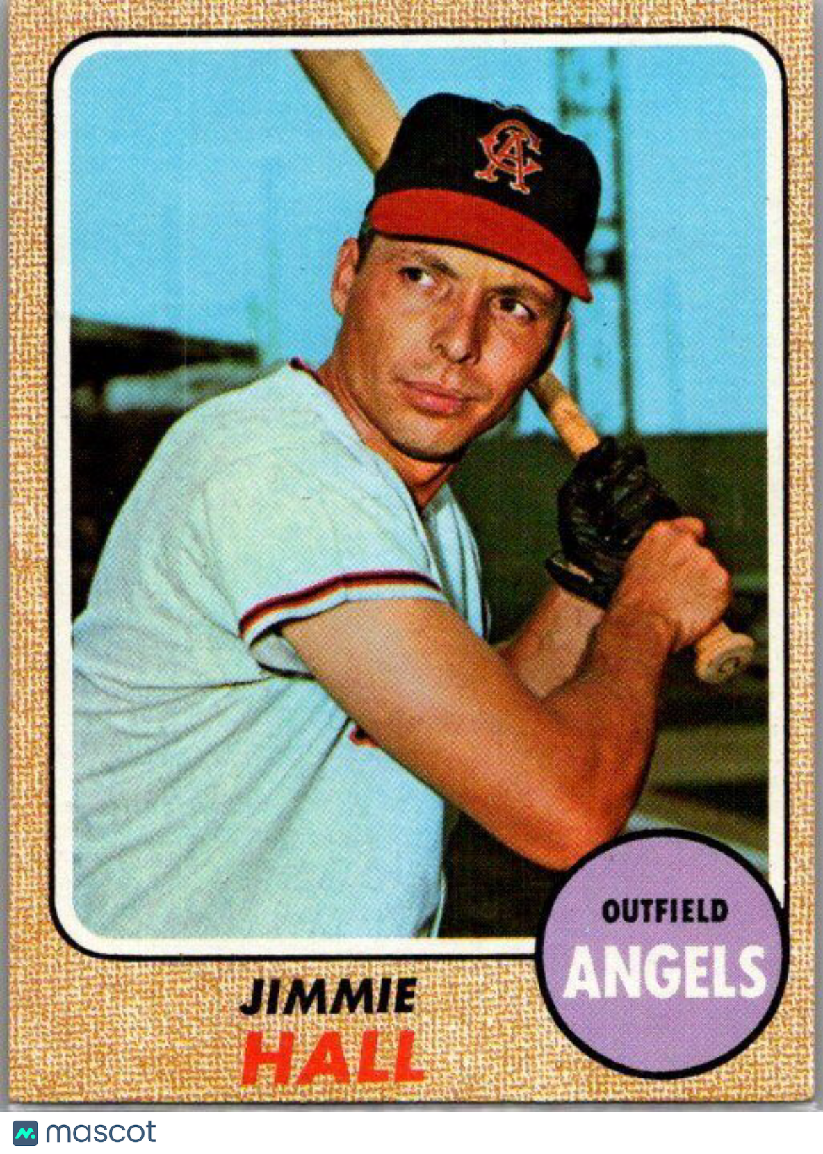 1968 Topps #121 Jimmie Hall