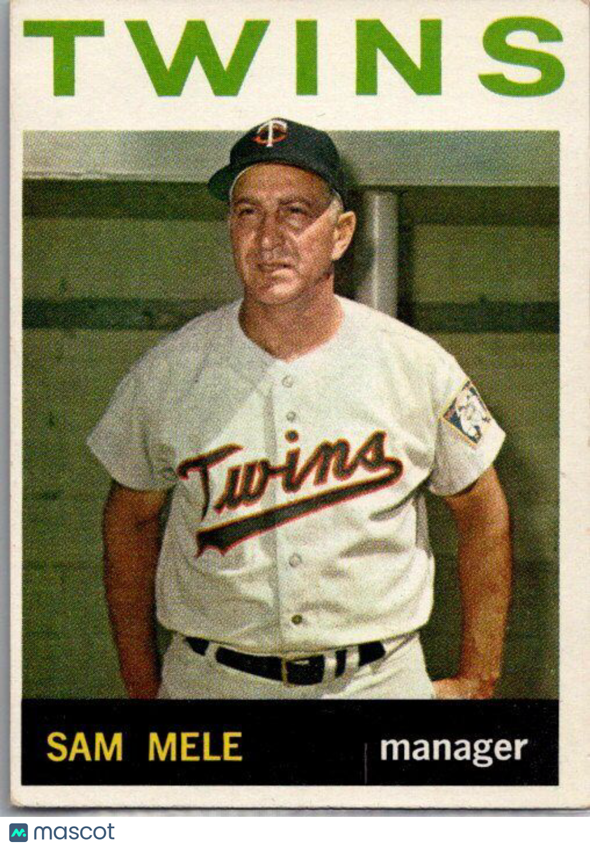 1964 Topps #54 Sam Mele