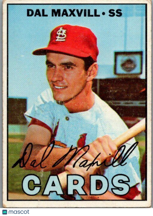 1967 Topps #421 Dal Maxvill