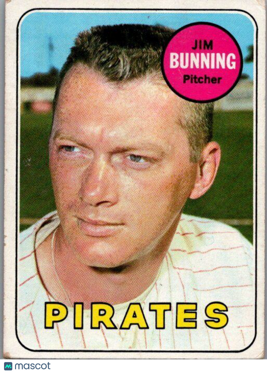 1969 Topps #175 Jim Bunning