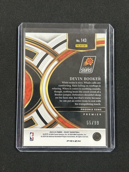 2023 Panini Select Premier Blue Lava Devin Booker /99