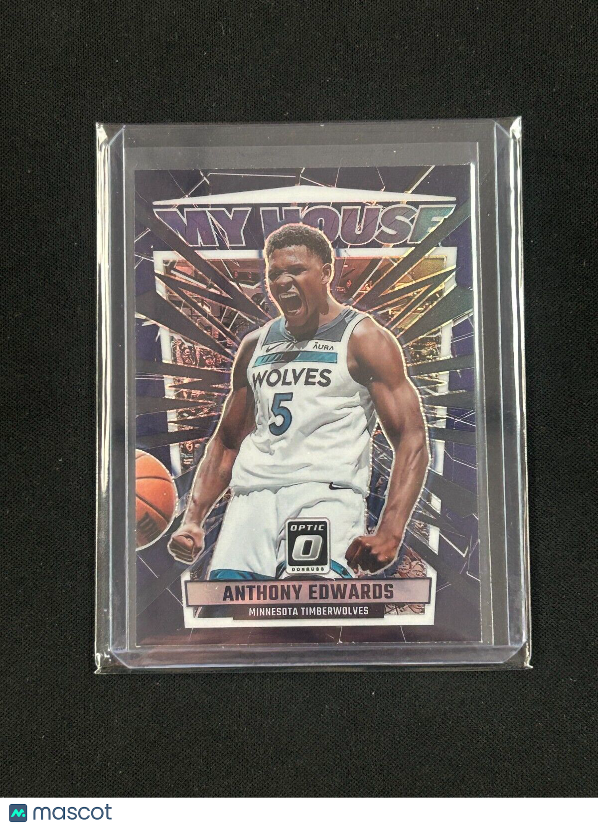 2023-24 Panini Donruss Optic Purple  My House #9 Anthony Edwards