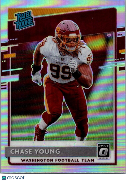 2020 Panini Donruss Optic Silver - Rated Rookies #166 Chase Young (RC)