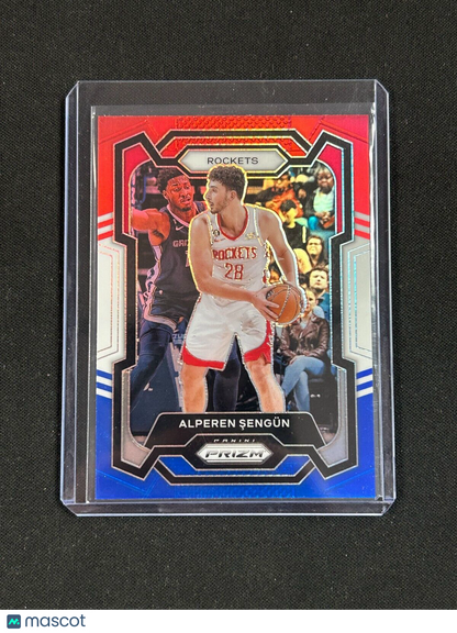 2023-24 Panini Prizm - Red White and Blue Prizm #20 Alperen Sengun