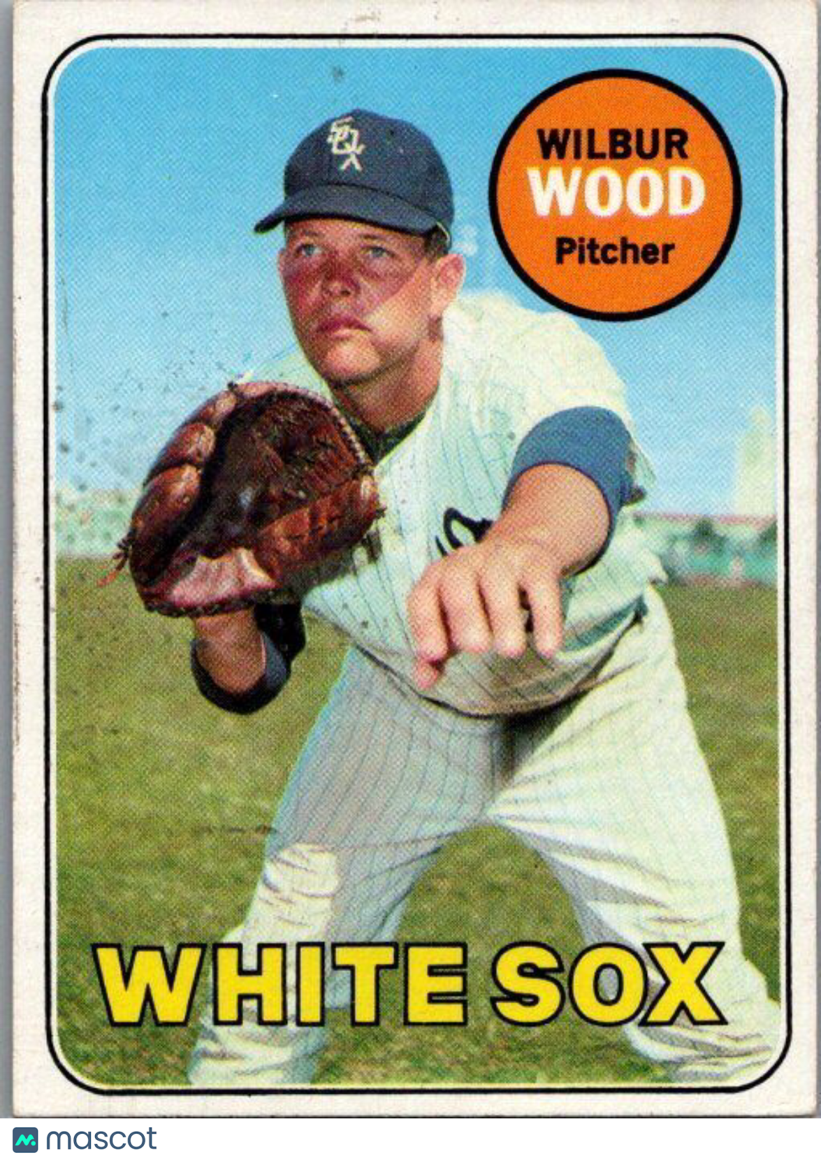 1969 Topps #123 Wilbur Wood