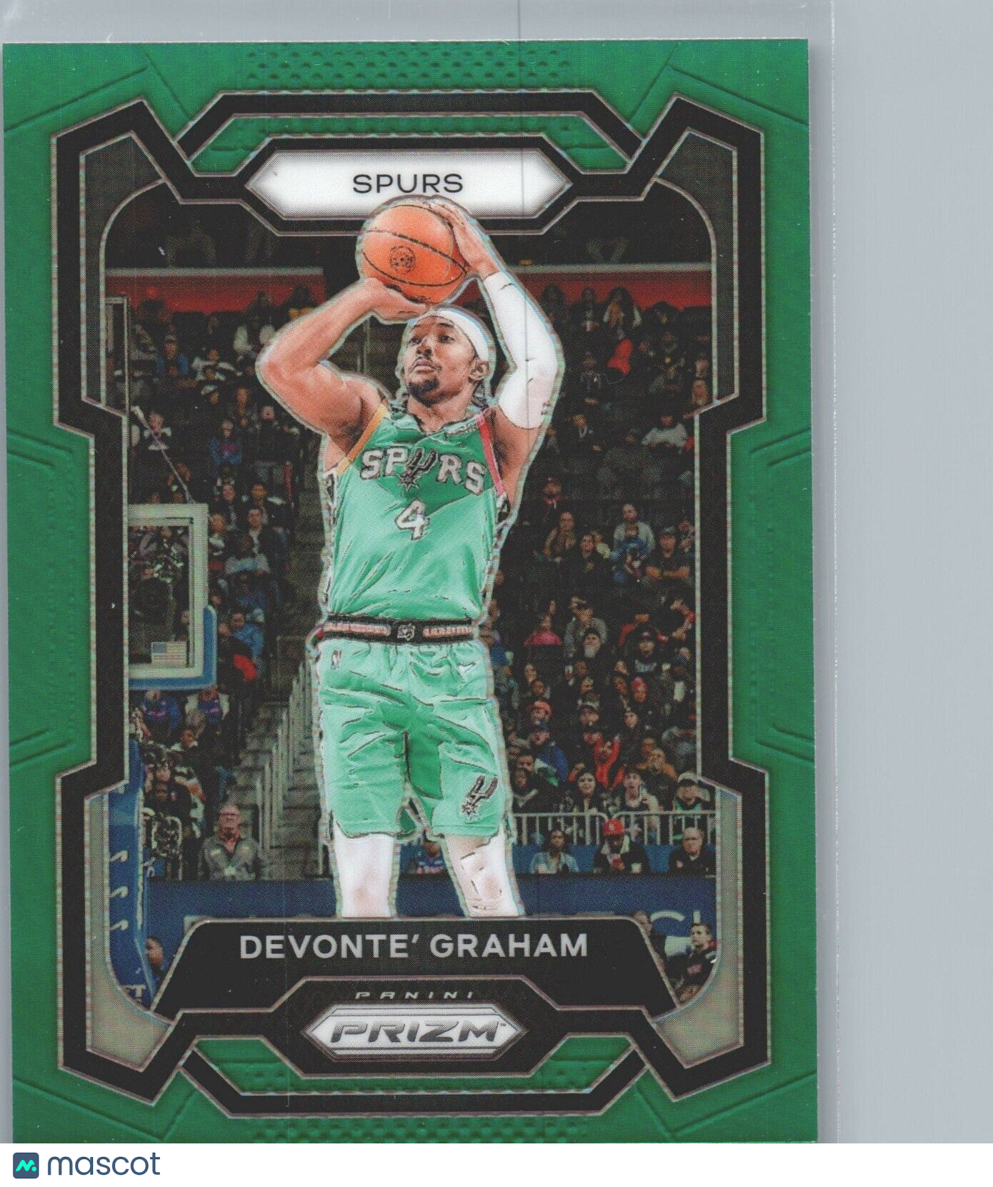 2023-24 Panini Prizm - Green Prizm #233 Devonte' Graham