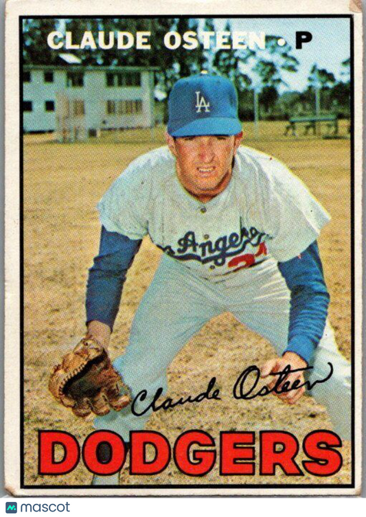 1967 Topps #330 Claude Osteen