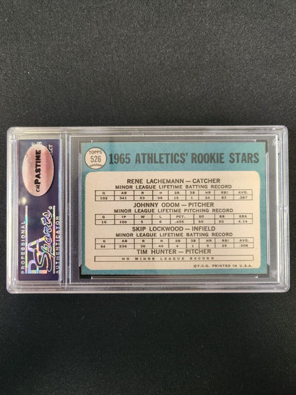 1965 Topps Athletic Rookies PSA 7.5