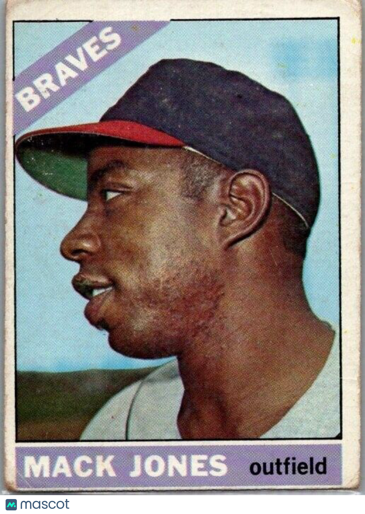 1966 Topps - #446 Mack Jones