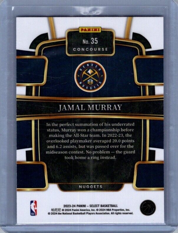 2023-24 Panini Select - Concourse #35 Jamal Murray