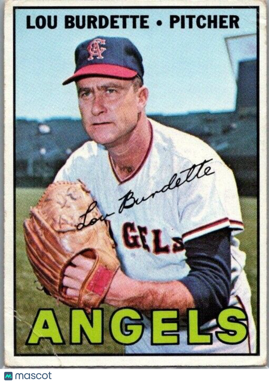 1967 Topps - #265 Lou Burdette