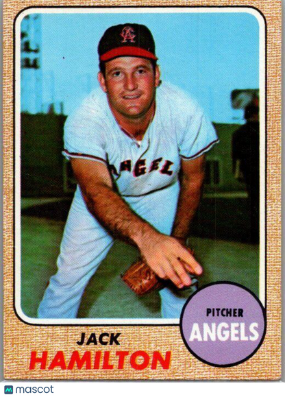 1968 Topps #193 Jack Hamilton VG/EX