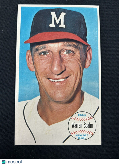 1964 Topps Giant Set-Break # 31 Warren Spahn EX-NM