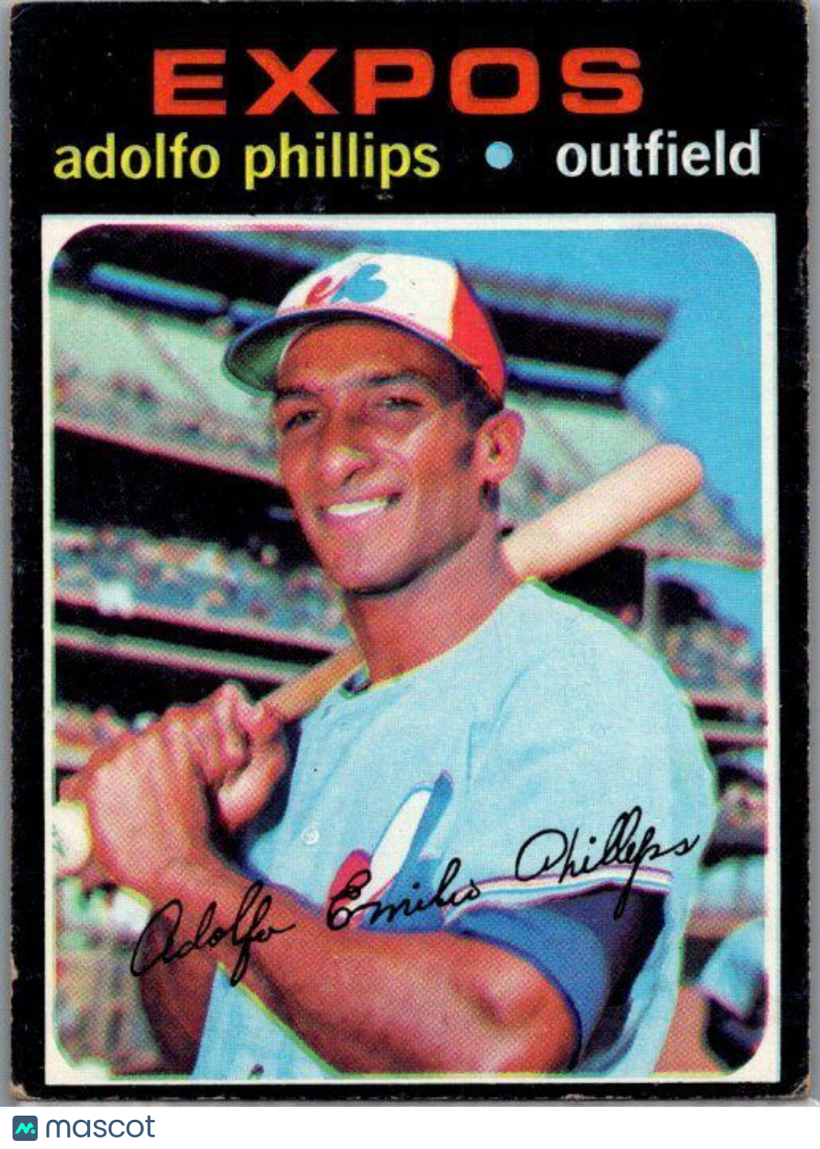 1971 Topps #418 Adolfo Phillips