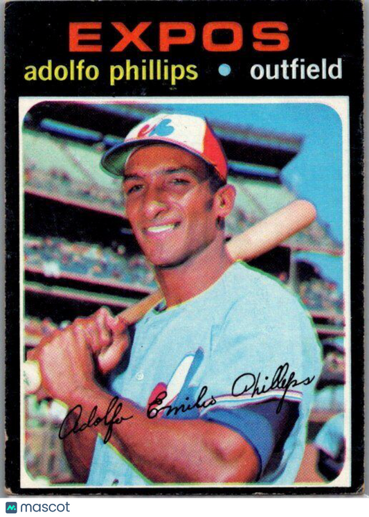 1971 Topps #418 Adolfo Phillips