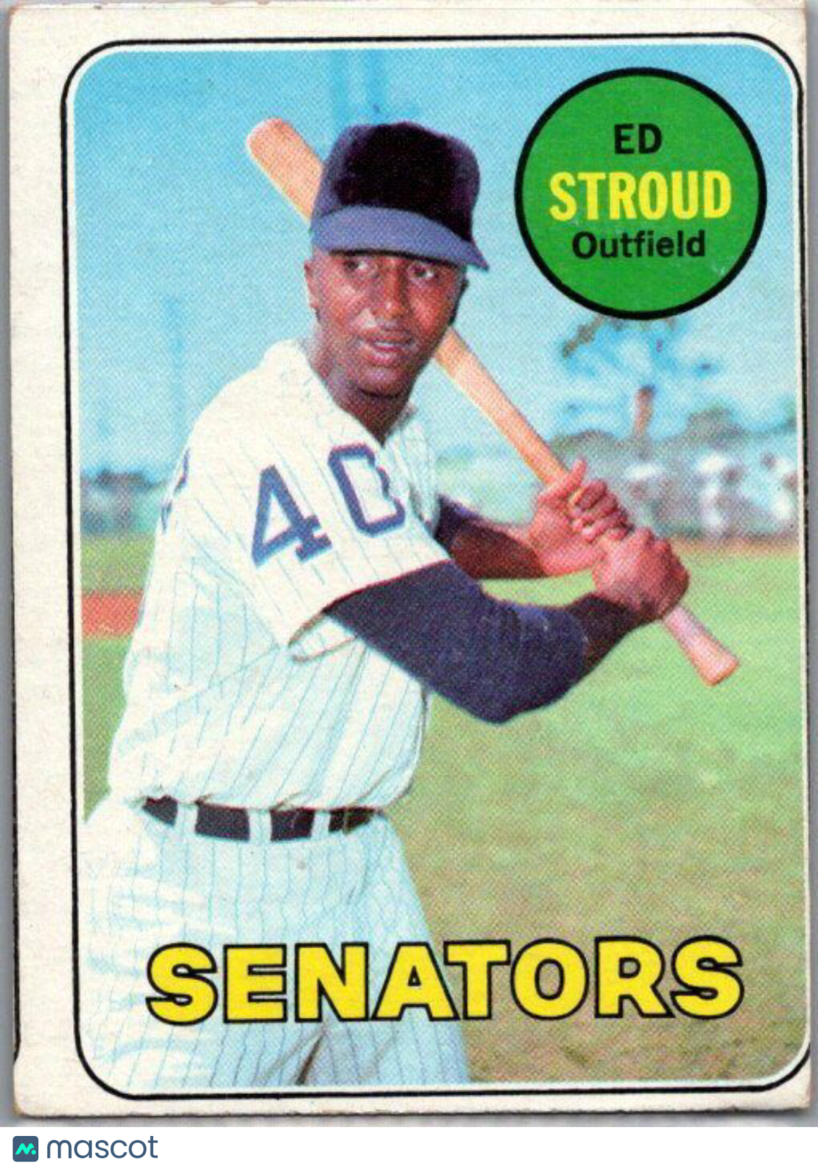 1969 Topps #272 Ed Stroud