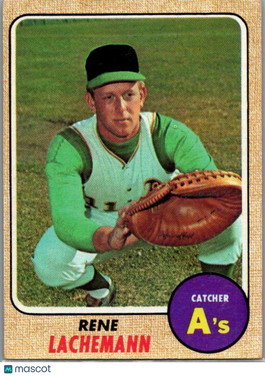 1968 Topps #422 Rene Lachemann EX-NM