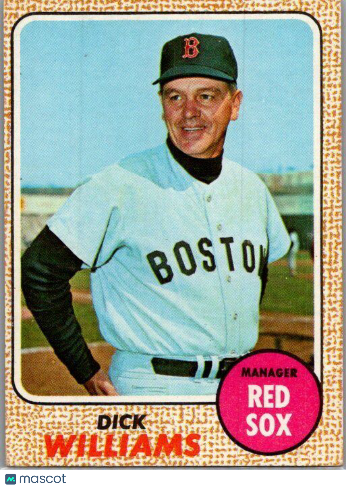 1968 Topps #87 Dick Williams VG/EX