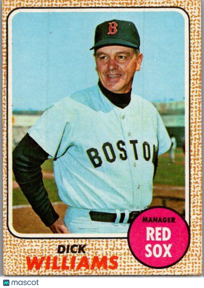 1968 Topps #87 Dick Williams VG/EX