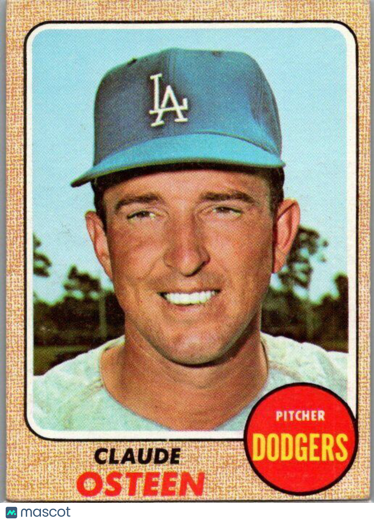 1968 Topps #440 Claude Osteen