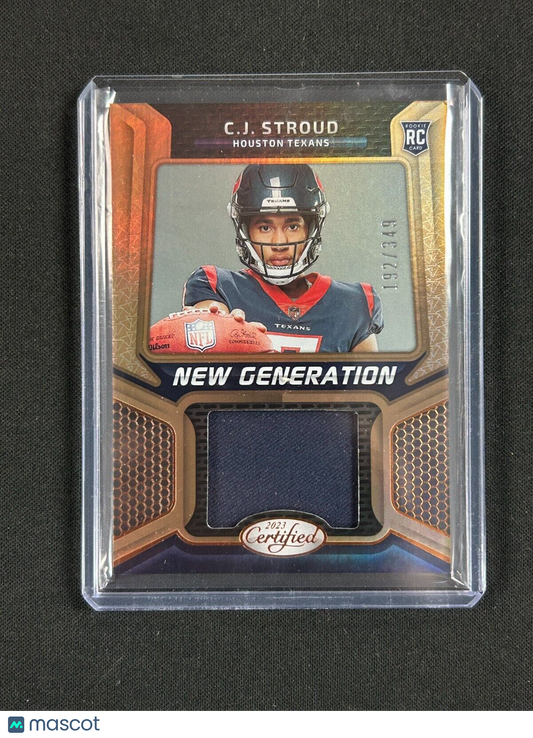 2023 Panini Certified New Gen Jerseys #NGJM-30 C.J. Stroud /399