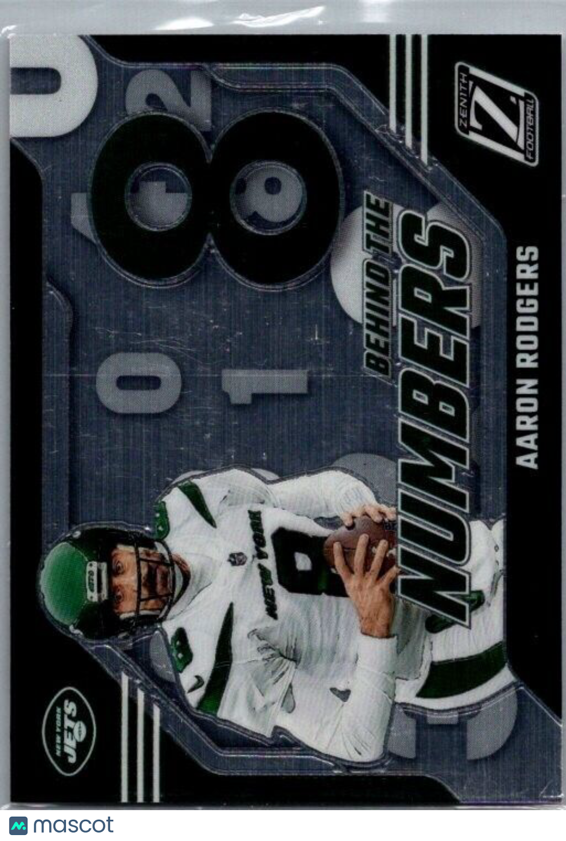 2023 Panini Zenith - Behind The Numbers #1 Aaron Rodgers