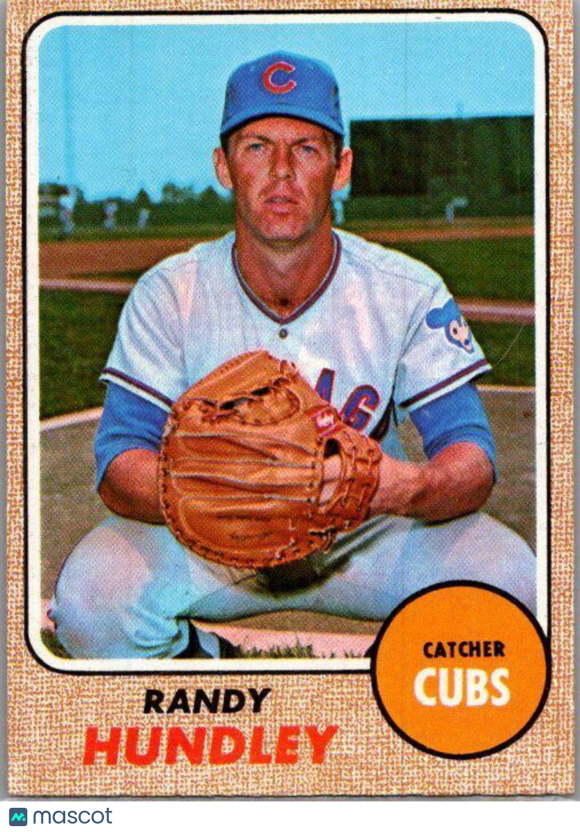 1968 Topps #136 Randy Hundley VG/EX