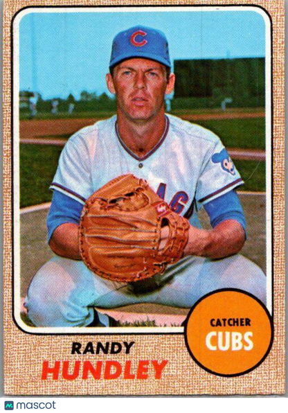 1968 Topps #136 Randy Hundley VG/EX