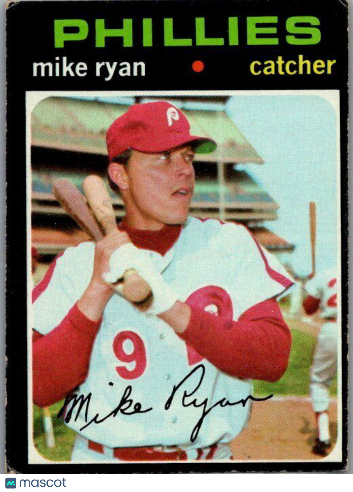 1971 Topps #533 Mike Ryan