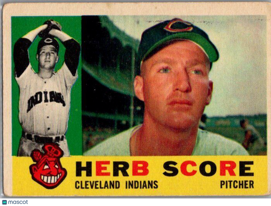 1960 Topps #360 Herb Score