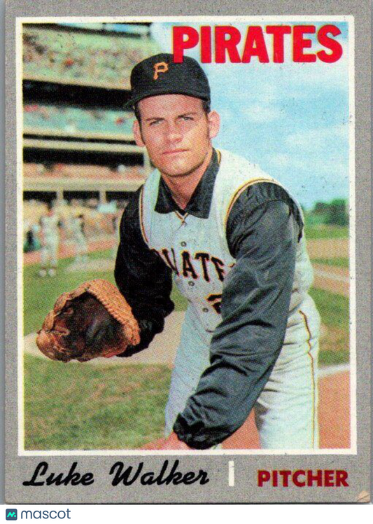 1970 Topps #322 Luke Walker