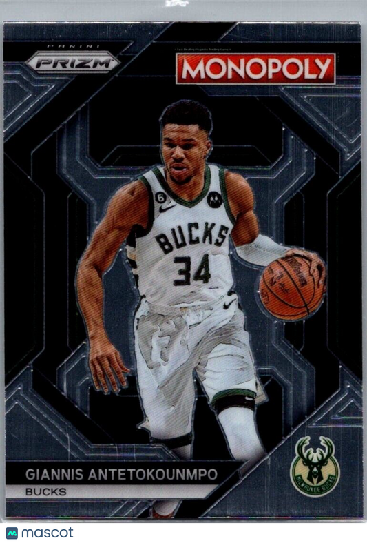 2023-24 Panini Prizm Monopoly - Prizm Skills #PS5 Giannis Antetokounmpo