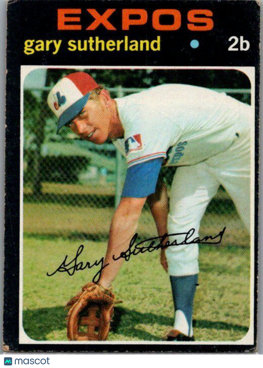 1971 Topps #434 Gary Sutherland