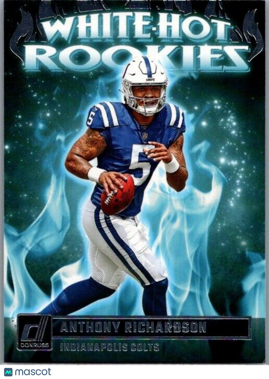 2023 Panini Donruss Anthony Richardson #WHR-1 White Hot Rookies