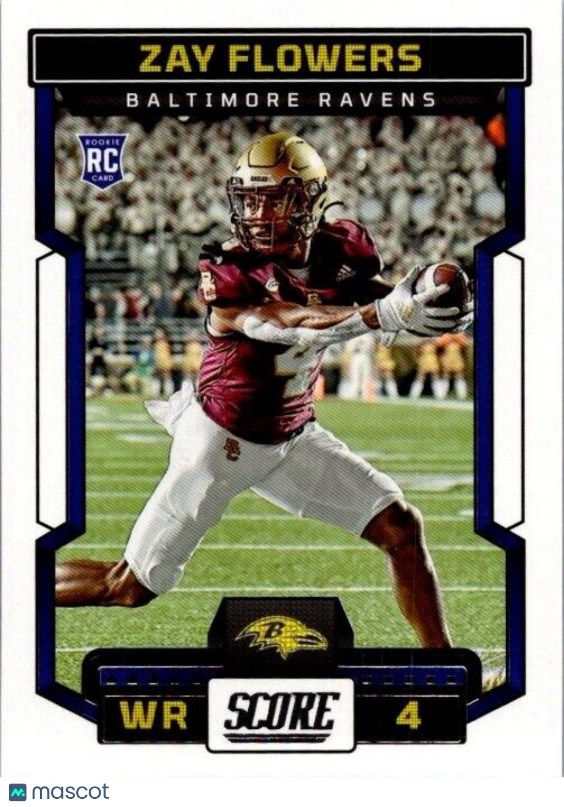 2023 Score - Rookies Gold #351 Zay Flowers (RC)