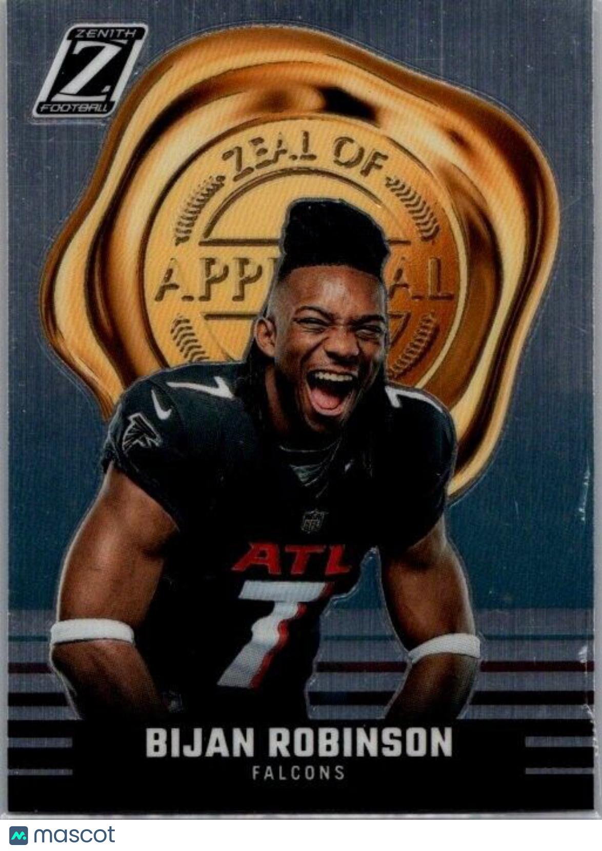 2023 Panini Zenith - Zeal of Approval #27 Bijan Robinson (RC)