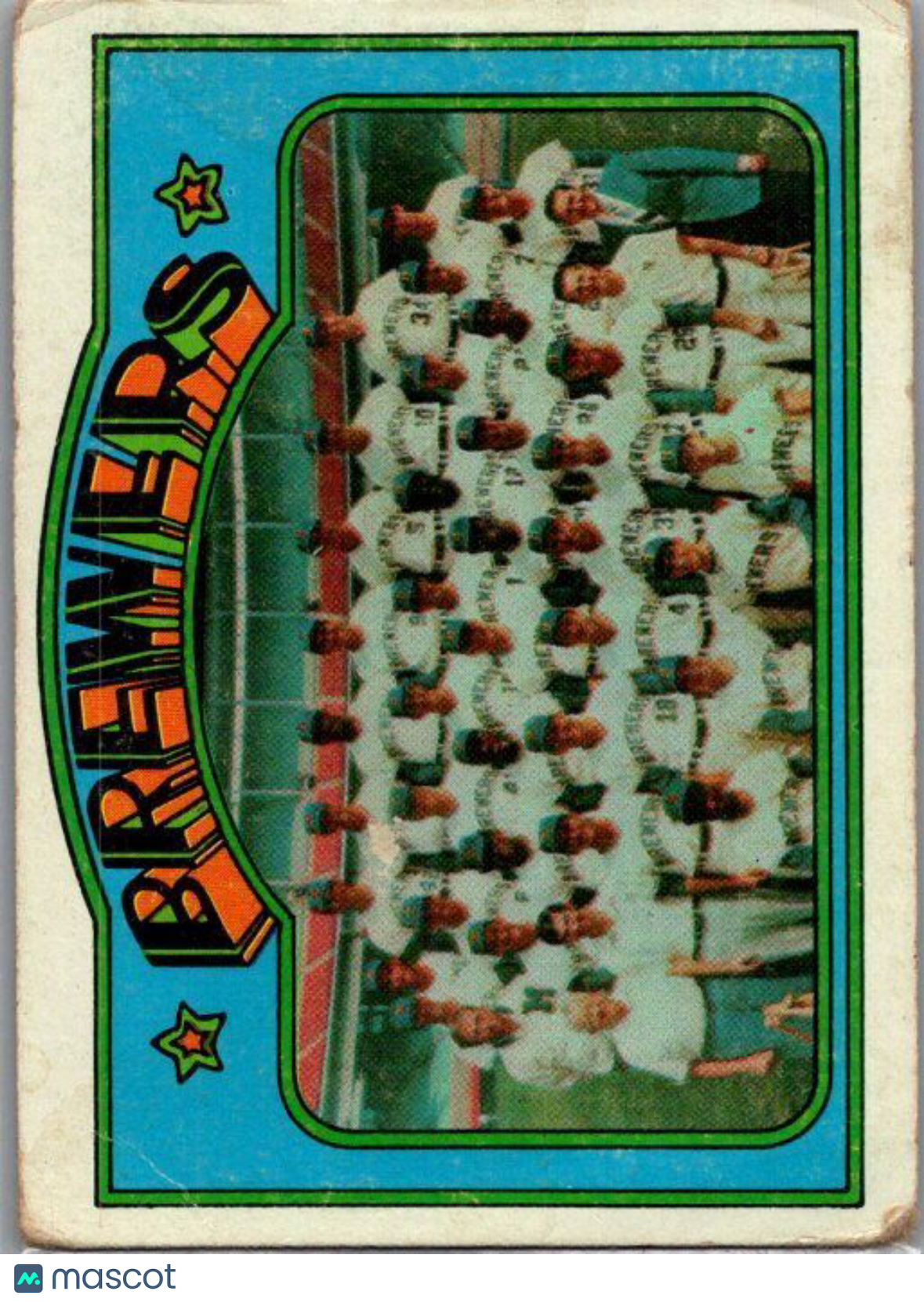 1972 Topps #106 Milwaukee Brewers