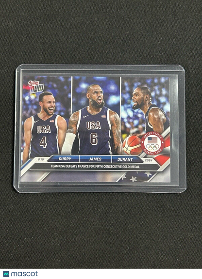 2024 Topps Now #26 Curry/James/Durant