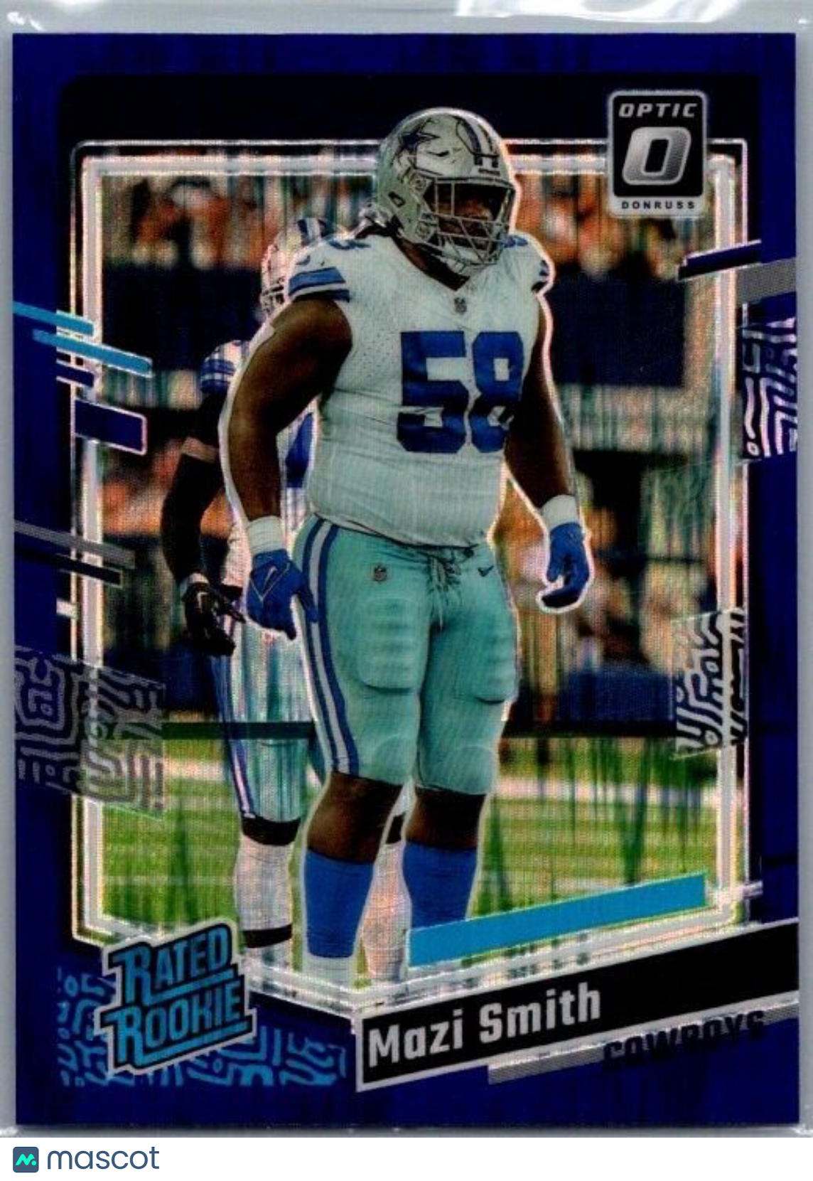 2023 Panini Donruss Optic - Rated Rookie #228 Mazi Smith (RC) Purple Shock