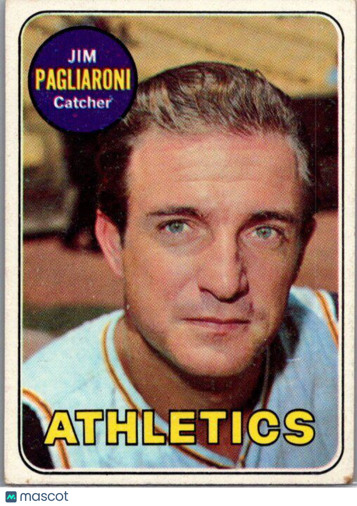 1969 Topps #302 Jim Pagliaroni