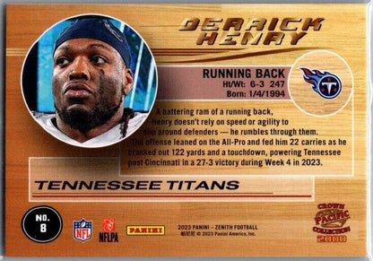 2023 Panini Zenith - Pacific Revolution #8 Derrick Henry