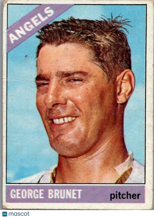 1966 Topps - #393 George Brunet