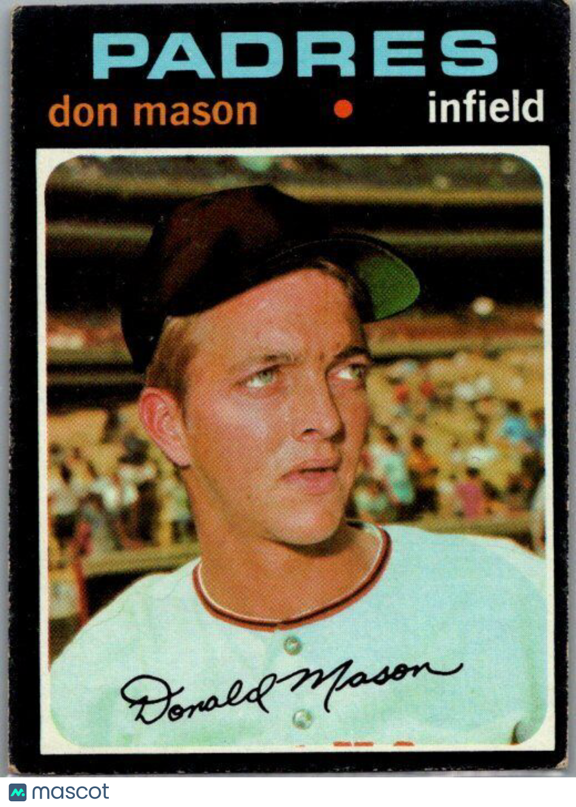 1971 Topps #548 Don Mason