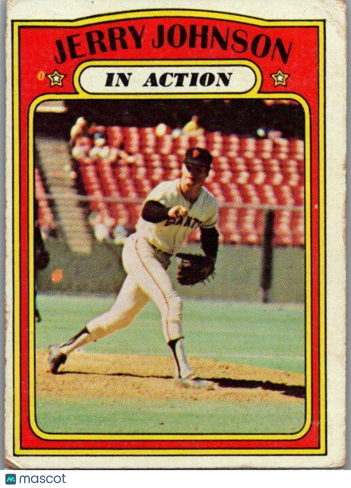 1972 Topps #36 Jerry Johnson