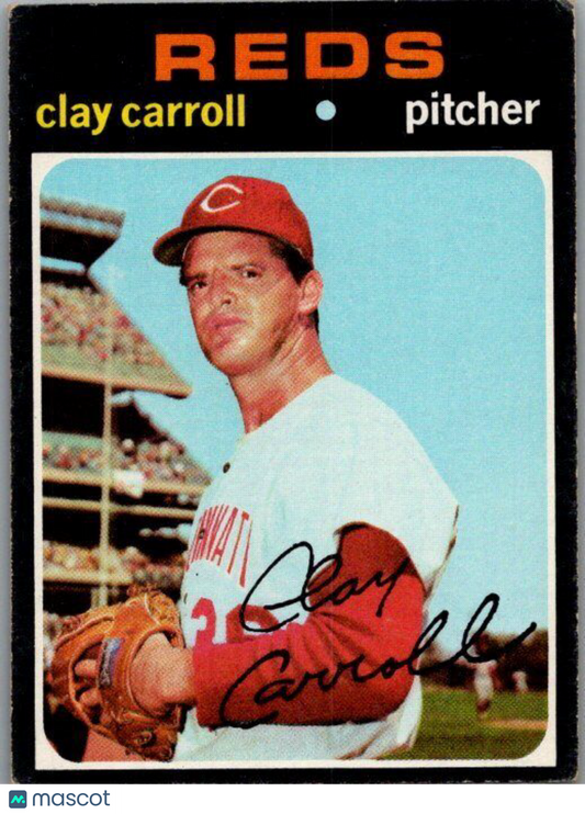 1971 Topps #394 Clay Carroll