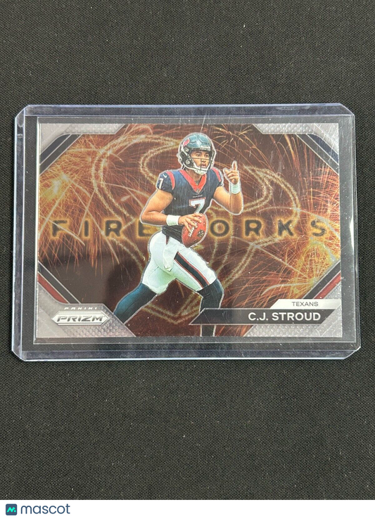 2023 Panini Prizm - Fireworks #F-10 C.J. Stroud (RC)